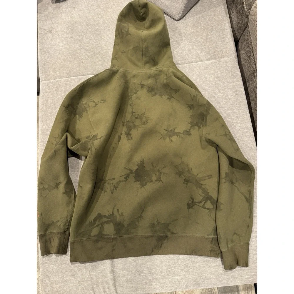 Cactus Jack Travis Scott x Air Jordan Washed Suede Hoodie Size Large
